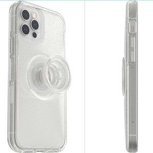 OtterBox + POP Clear Case for Apple iPhone 12 Pro Max - Stardust Pop